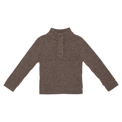 Bastiaan Sweater | Dusty Brown Melange