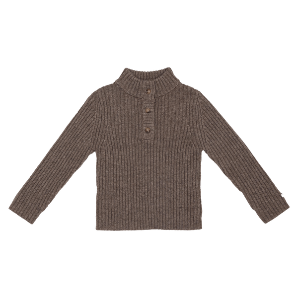 Bastiaan Sweater | Dusty Brown Melange