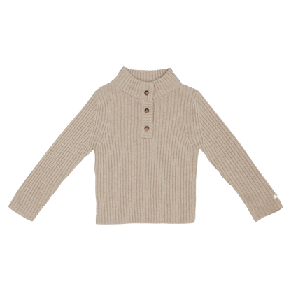 Bastiaan Sweater | Soft Taupe Melange