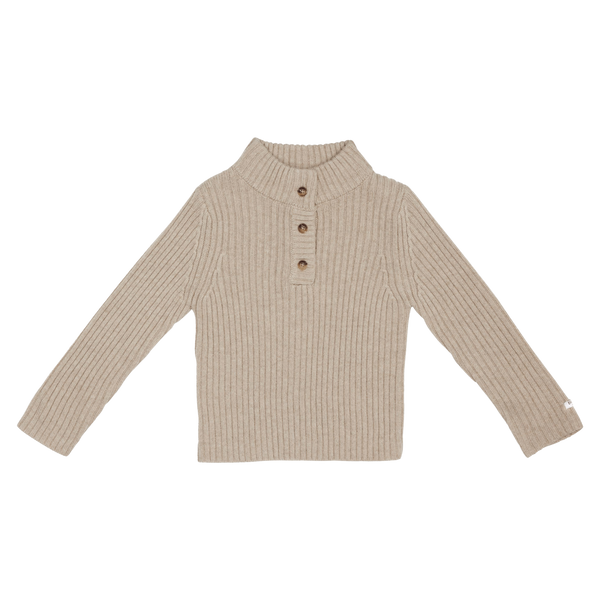 Bastiaan Sweater | Soft Taupe Melange
