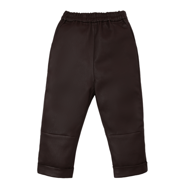 Bobbie Leather Trousers | Chocolate Leather