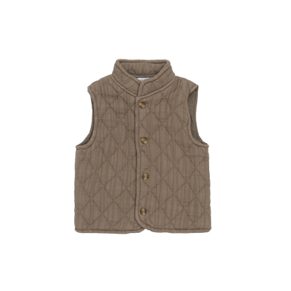 Brieck Waistcoat | Dusty Brown