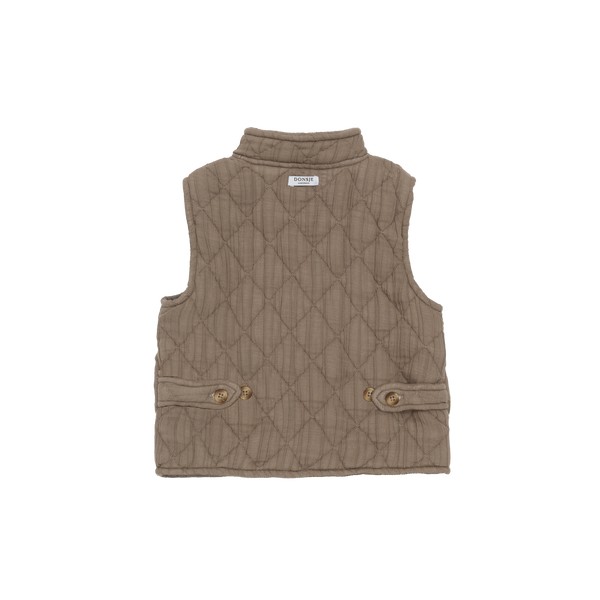 Brieck Waistcoat | Dusty Brown