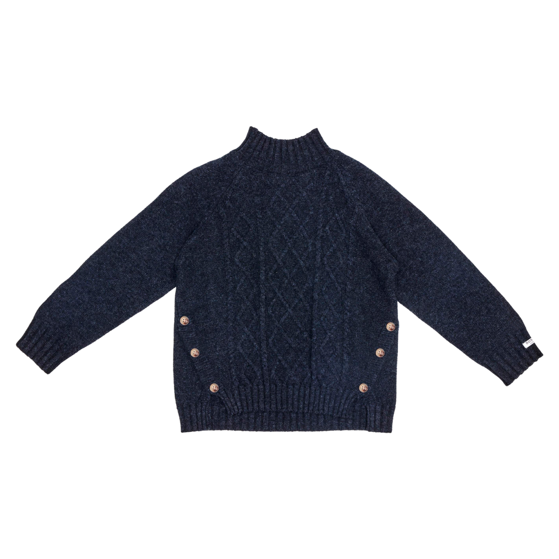 Jos Sweater | Blue Marine Melange