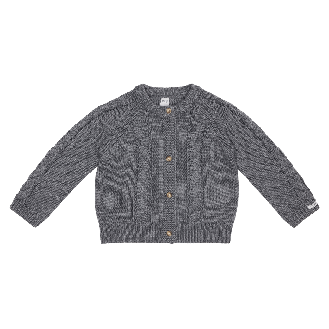 Luko Cardigan | Iron Grey Melange