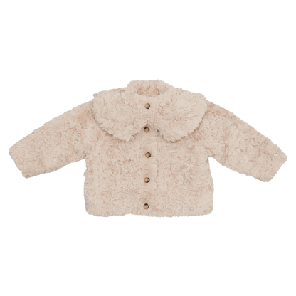 Marie Jacket | Soft Taupe Teddy
