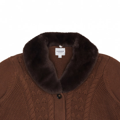 Naem Cardigan | Espresso