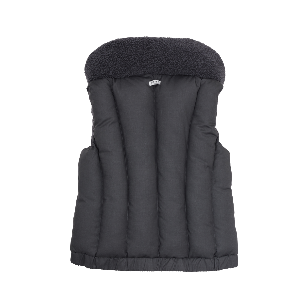 Regu Bodywarmer Cloudy Grey Donsje Amsterdam