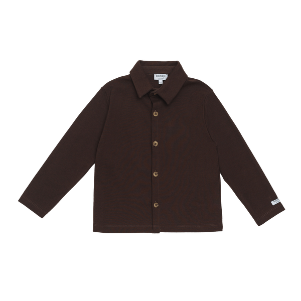 Qouten Shirt | Espresso