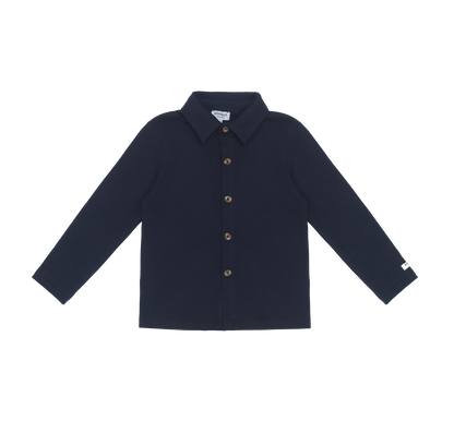 Qouten Shirt | Night Blue