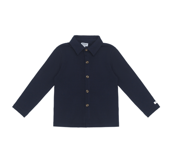 Qouten Shirt | Night Blue