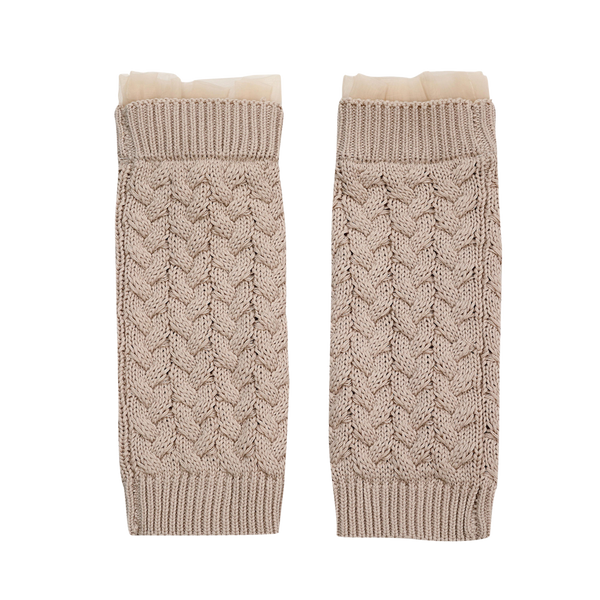Ilotu Leg Warmers | Soft Sand