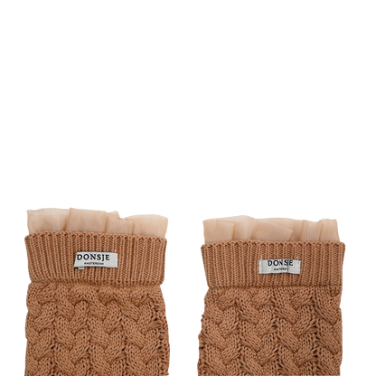 Ilotu Leg Warmers | Warm Sand