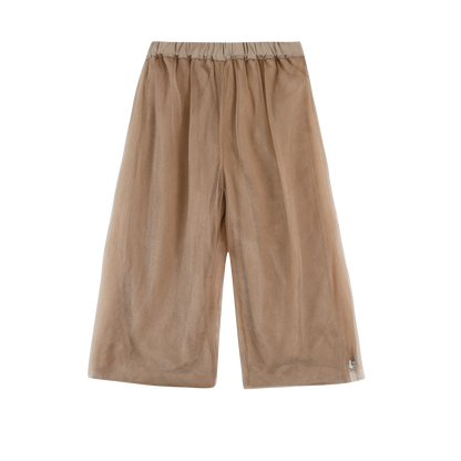 Findu Trousers | Lavender Brown Metallic