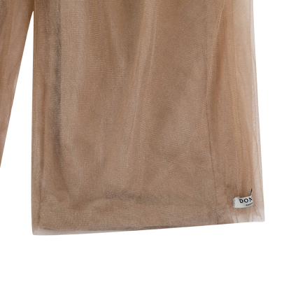 Findu Trousers | Lavender Brown Metallic