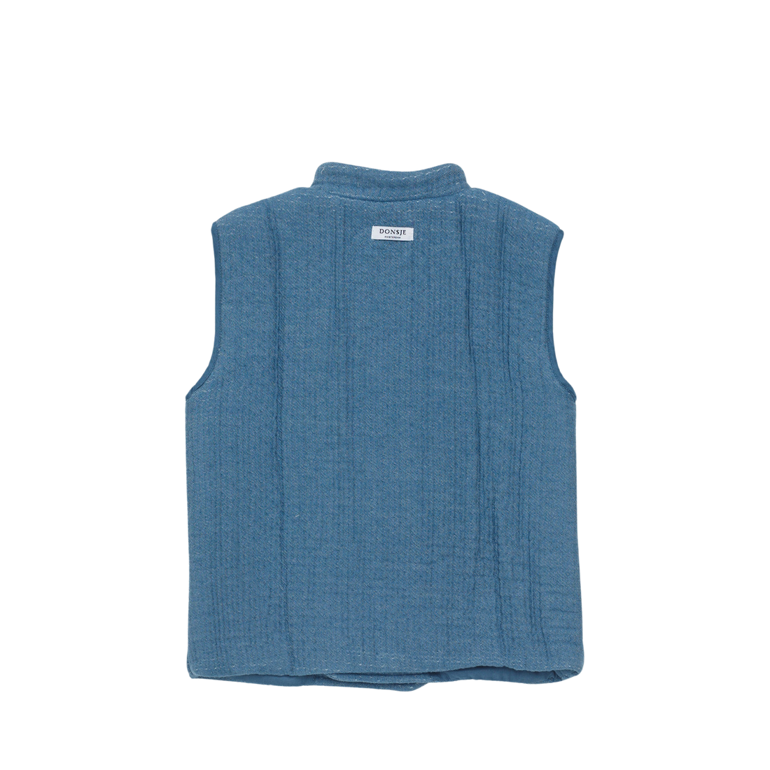 Tiepo Waistcoat | Steel Blue