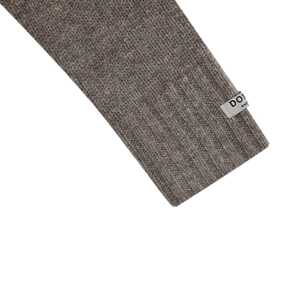 Vilno Merino Wool Sweater | Dark Taupe Melange