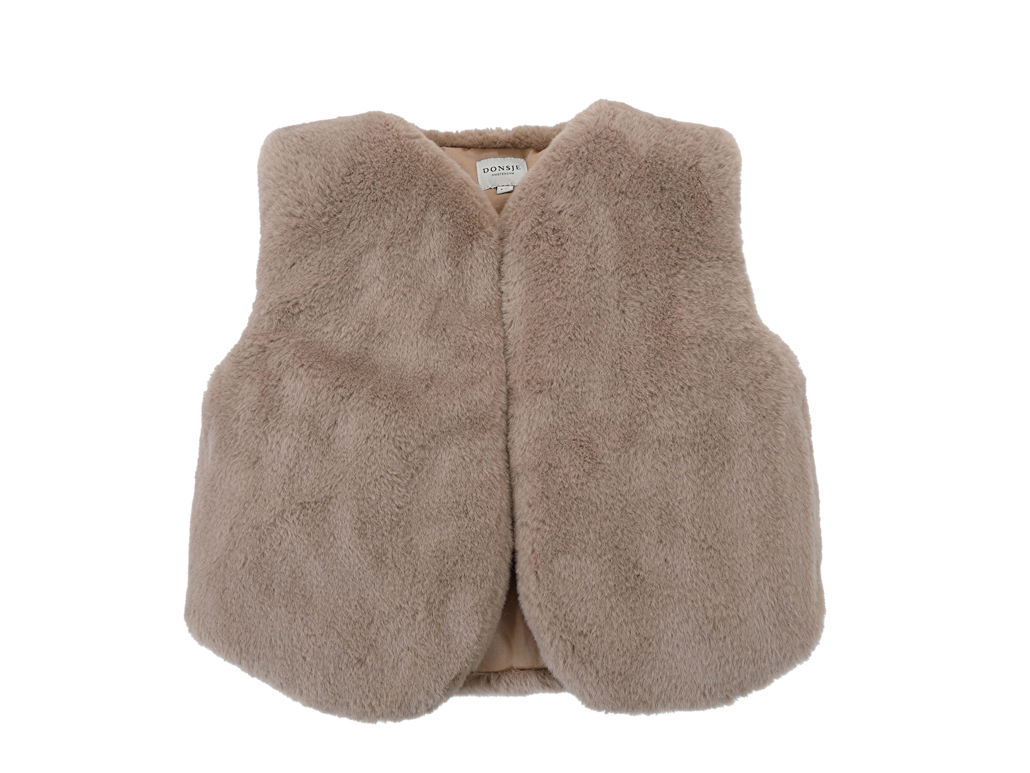 Pimmy Gilet | Taupe Teddy