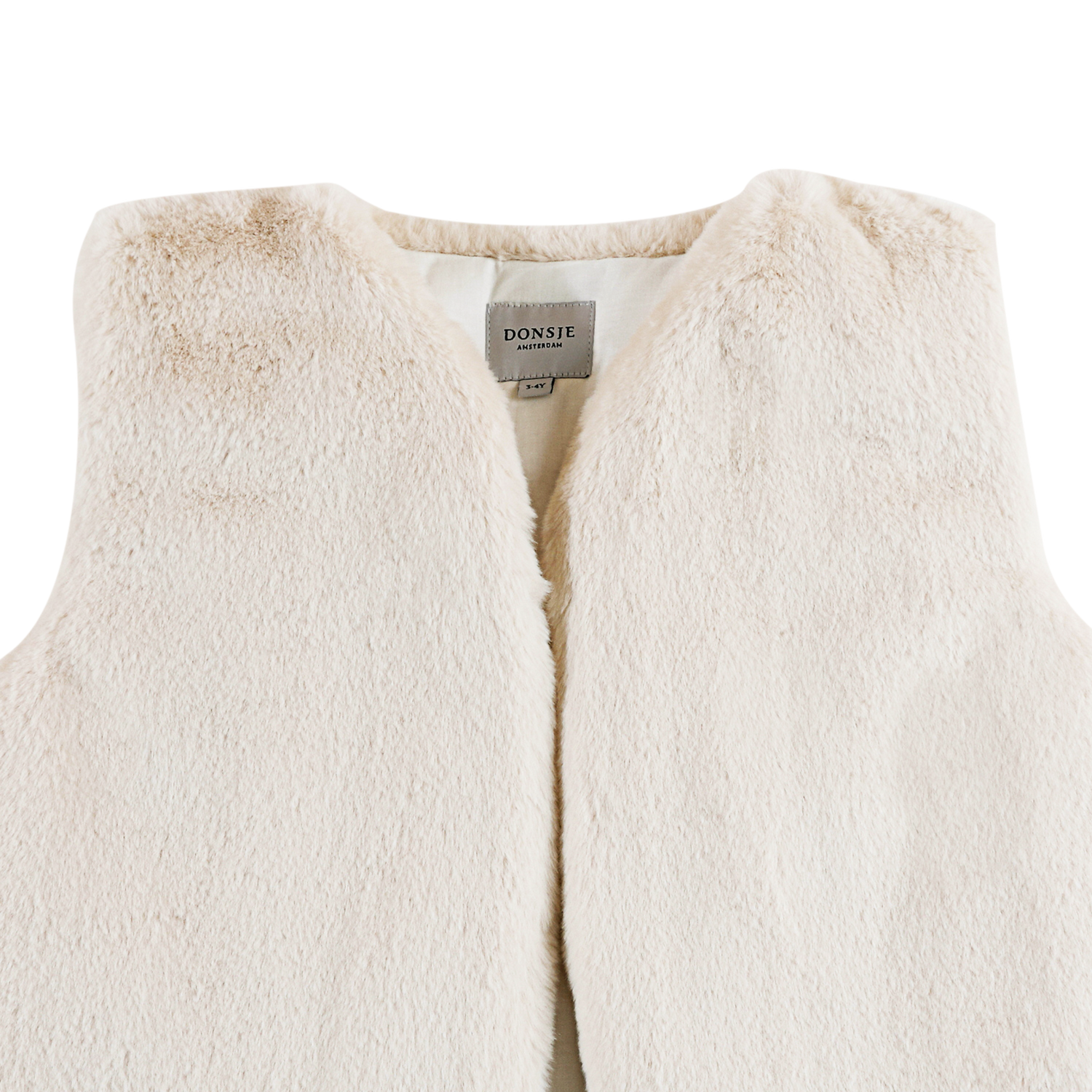 Pimmy Gilet | Off White Teddy