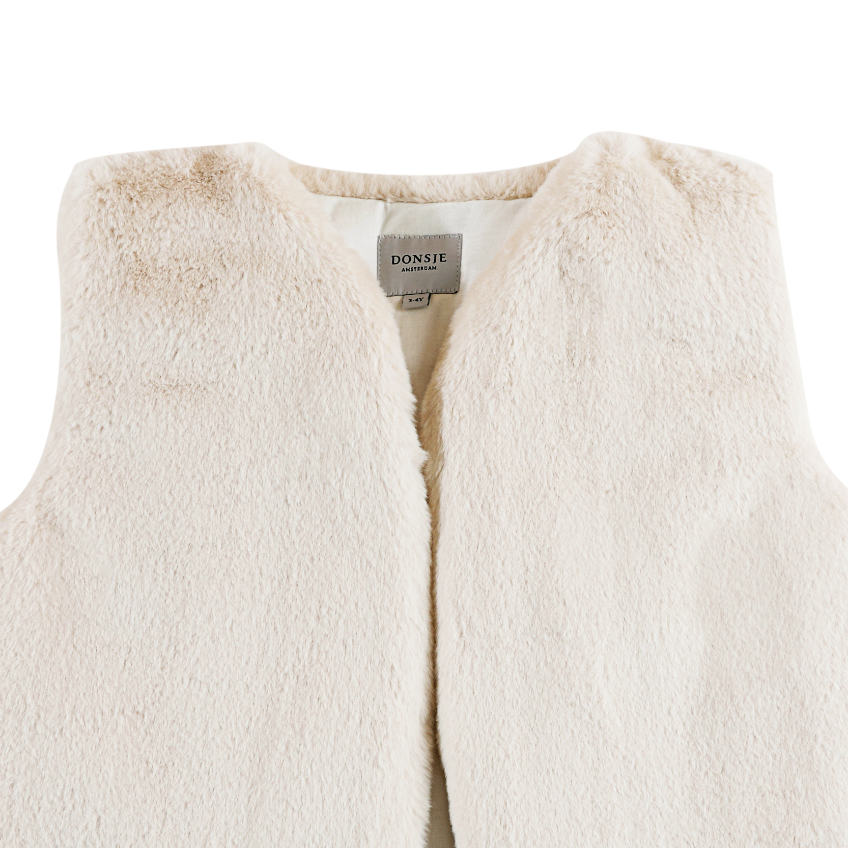 Pimmy Gilet | Off White Teddy