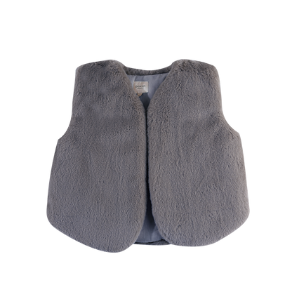 Pimmy Gilet | Cloudy Grey Teddy