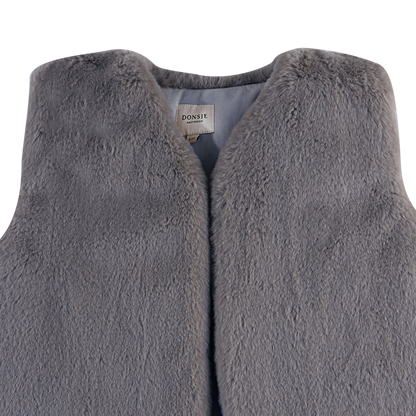 Pimmy Gilet | Cloudy Grey Teddy