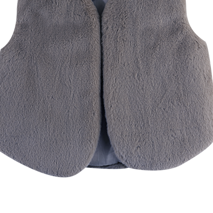 Pimmy Gilet | Cloudy Grey Teddy