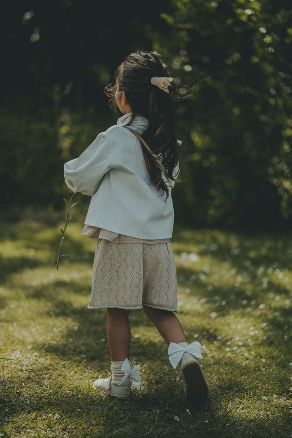 Canae Shorts | Lavender Brown Melange