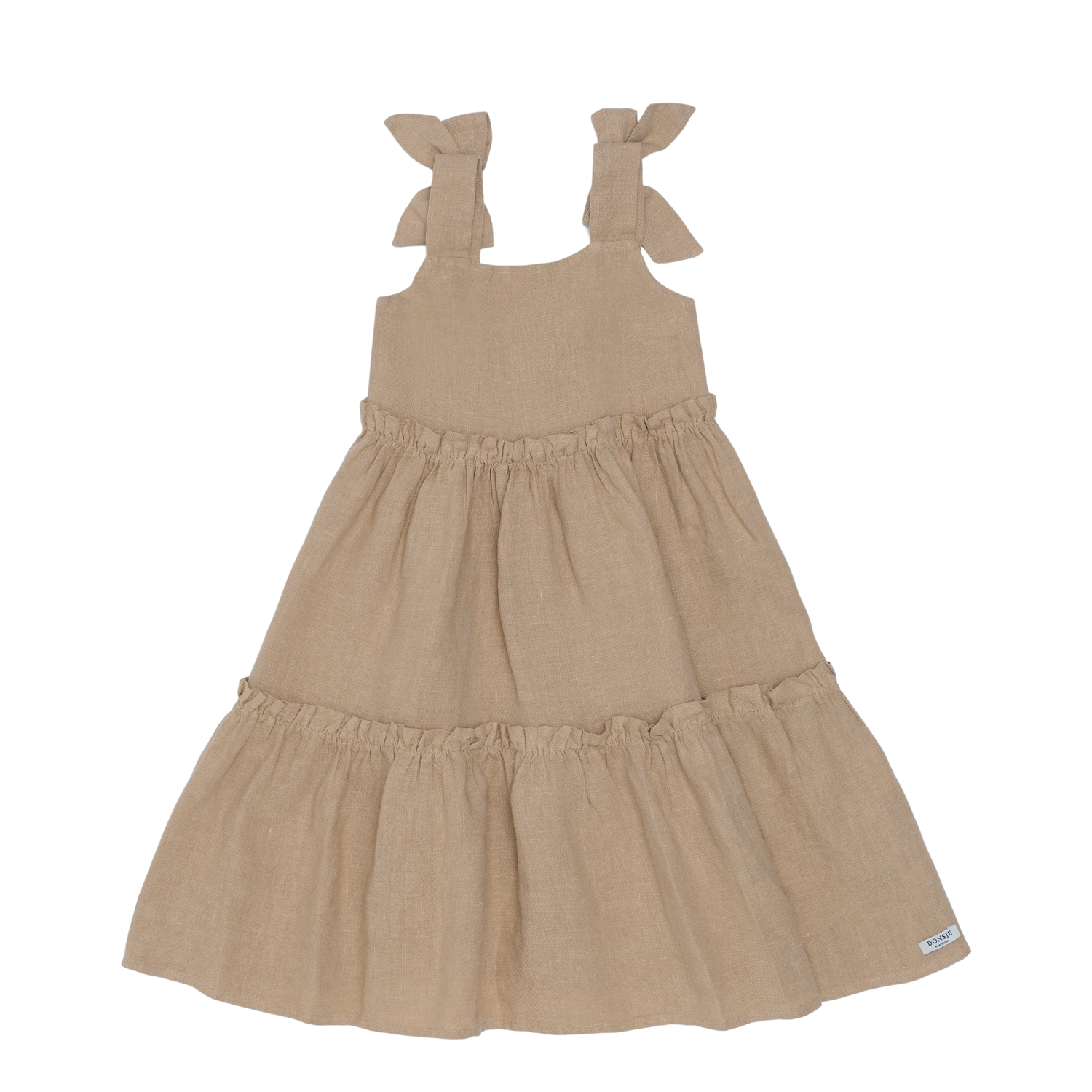 Janne Linen Dress | Latte