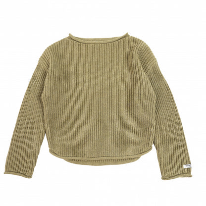 Moby Sweater | Light Olive Melange