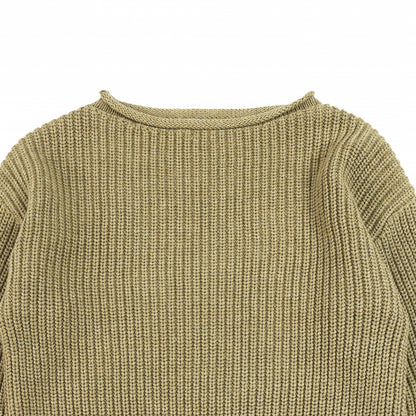 Moby Sweater | Light Olive Melange