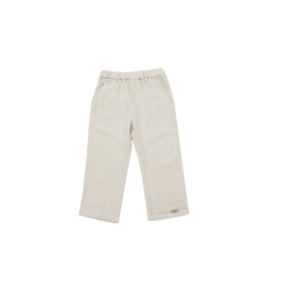Dado Trousers | Warm White Melange