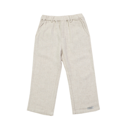 Dado Trousers | Warm White Melange