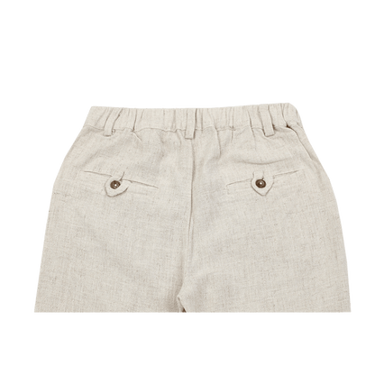 Dado Trousers | Warm White Melange