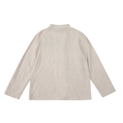 Jaims Shirt | Warm White Melange