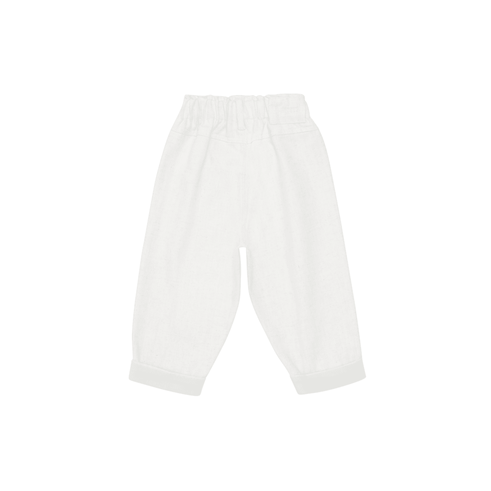 Josefine Trousers | White Sand Melange