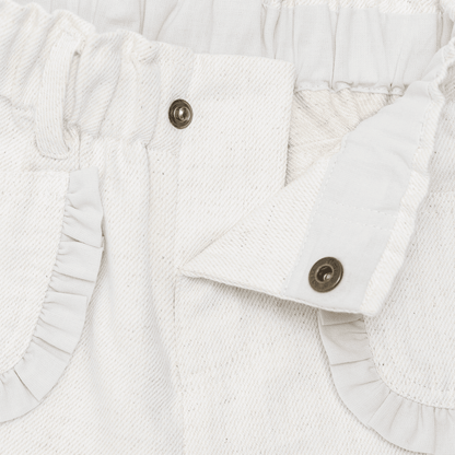 Josefine Trousers | White Sand Melange