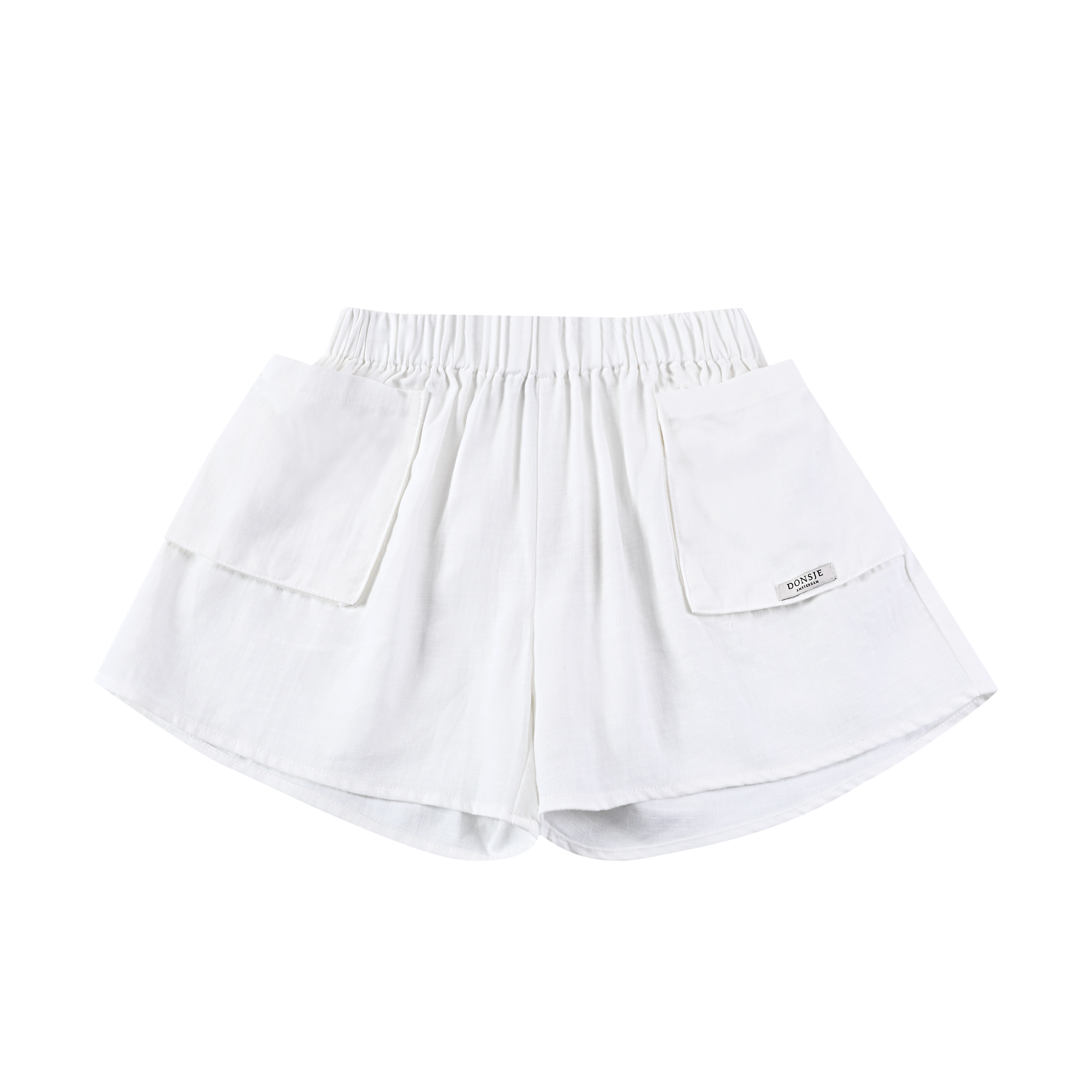 Donsje Fox decorative-button shorts - White