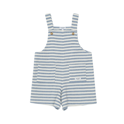 Dann Overalls | Sky Blue - White Striped