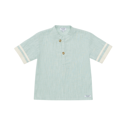Fucas Linen Shirt | Frosted Green