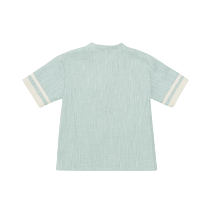 Fucas Linen Shirt | Frosted Green