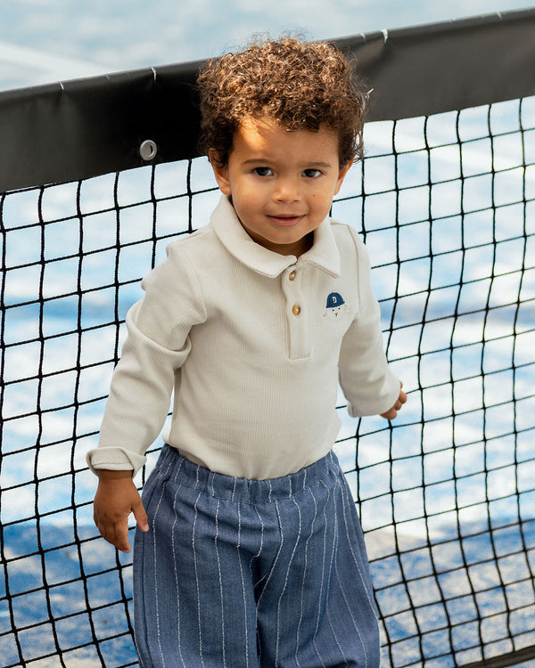 Paulo Bodysuit | Sporty Lammy | Arctic Ivory