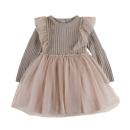 Bilie Dress | Lavender Brown