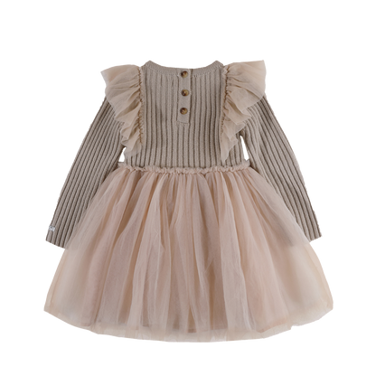 Bilie Dress | Lavender Brown