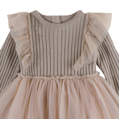 Bilie Dress | Lavender Brown