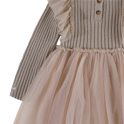 Bilie Dress | Lavender Brown