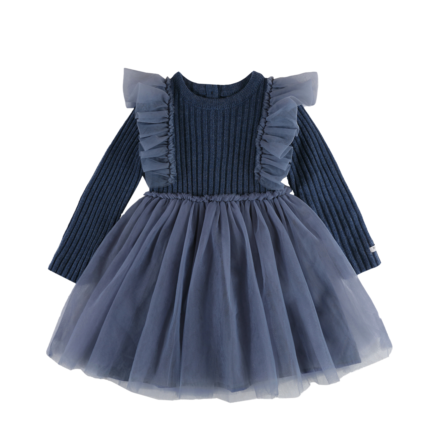 Bilie Dress | Royal Blue Melange