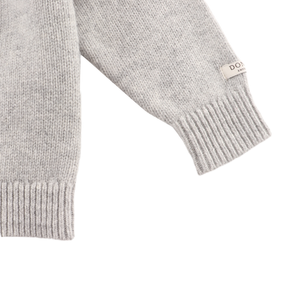 Denn Merino Wool Sweater | Lammy | Soft Grey Melange