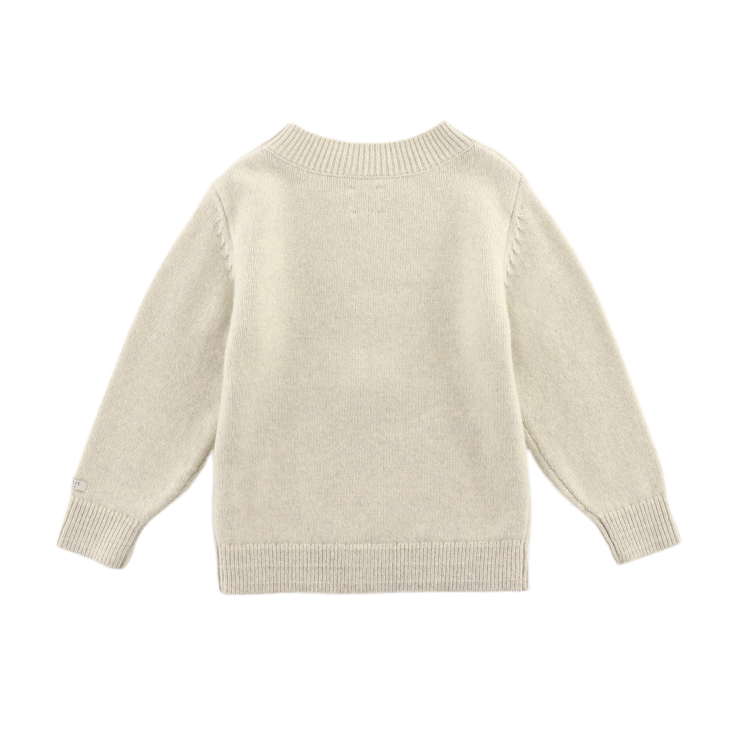 Denn Merino Wool Sweater | Dog | Arctic Ivory Melange