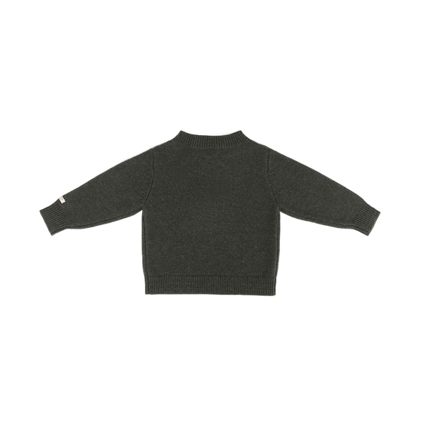 Denn Merino Wool Sweater | Gingerbread | Night Green